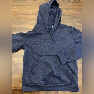 Adidas Hoodie Sweatshirt Women’s Medium Gray Blue